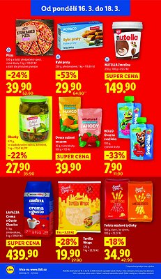 akční leták Lidl 16.3.2026-18.3.2026