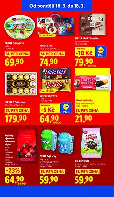 akční leták Lidl 16.3.2026-18.3.2026