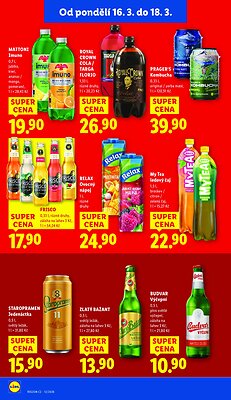 akční leták Lidl 16.3.2026-18.3.2026