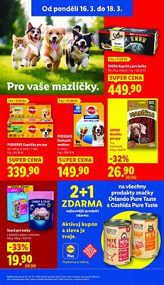 akční leták Lidl 16.3.2026-18.3.2026
