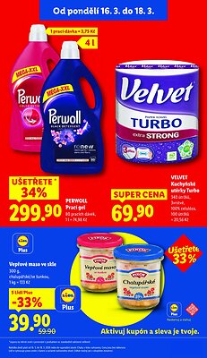 akční leták Lidl 16.3.2026-18.3.2026