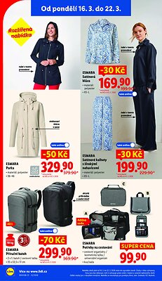akční leták Lidl 16.3.2026-18.3.2026