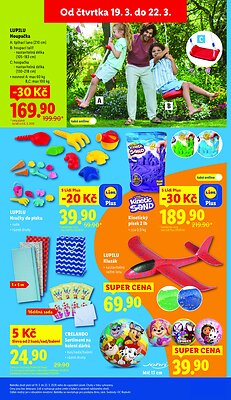 akční leták Lidl 16.3.2026-22.3.2026