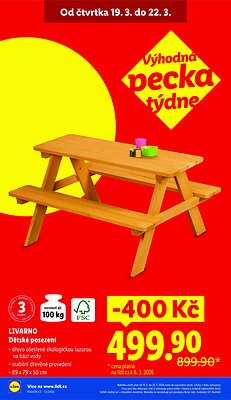 akční leták Lidl 16.3.2026-22.3.2026