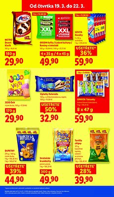 akční leták Lidl 19.3.2026-22.3.2026
