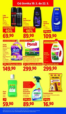 akční leták Lidl 19.3.2026-22.3.2026