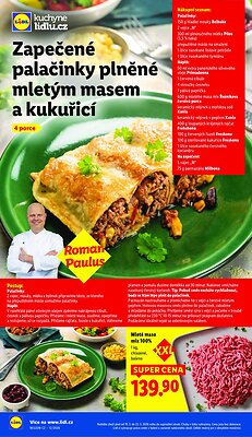 akční leták Lidl 19.3.2026-22.3.2026