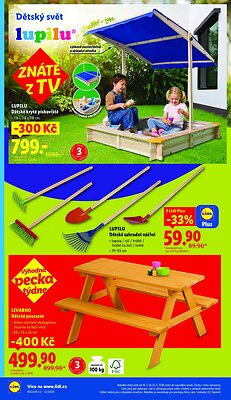 akční leták Lidl 19.3.2026-22.3.2026