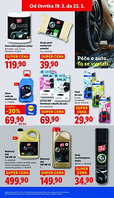 akční leták Lidl 19.3.2026-22.3.2026