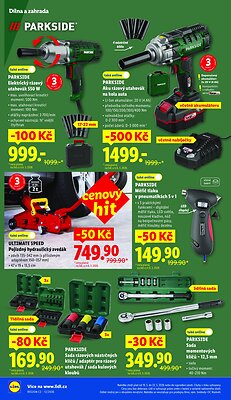 akční leták Lidl 19.3.2026-22.3.2026