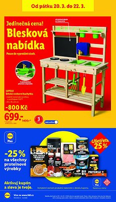 akční leták Lidl 19.3.2026-22.3.2026