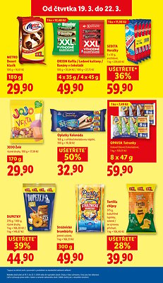 akční leták Lidl 19.3.2026-22.3.2026