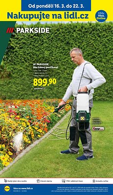 akční leták Lidl 19.3.2026-22.3.2026