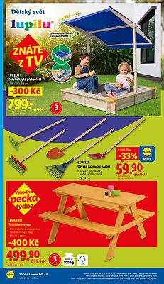akční leták Lidl 19.3.2026-22.3.2026