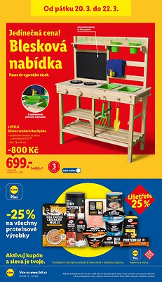 akční leták Lidl 19.3.2026-22.3.2026