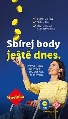 akční leták Lidl 19.3.2026-22.3.2026
