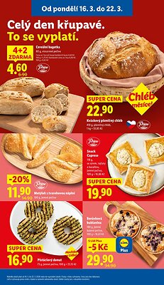 akční leták Lidl 16.3.2026-18.3.2026