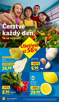 akční leták Lidl 16.3.2026-18.3.2026