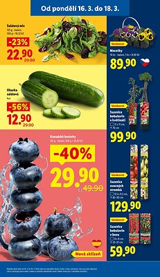 akční leták Lidl 16.3.2026-18.3.2026