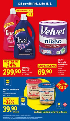 akční leták Lidl 16.3.2026-18.3.2026