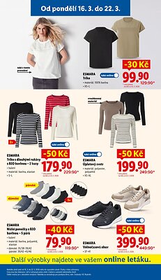 akční leták Lidl 16.3.2026-18.3.2026