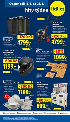 akční leták Lidl 16.3.2026-18.3.2026