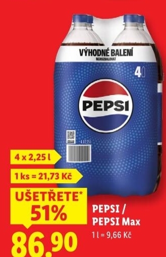 Limonáda Pepsi