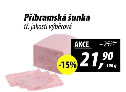 Šunka výběrová příbramská