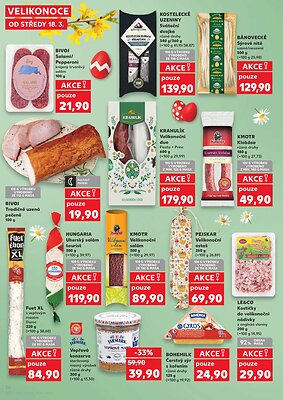 akční leták Kaufland 18.3.2026-24.3.2026