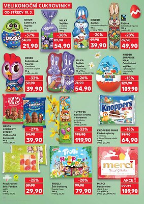 akční leták Kaufland 18.3.2026-24.3.2026