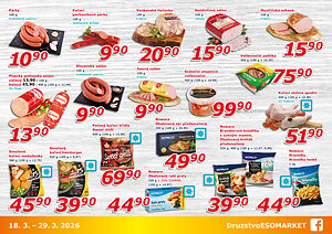 akční leták ESO MARKET 18.3.2026-29.3.2026