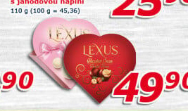Bonboniéra srdce Lexus