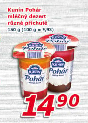 Mléčný Pohár Mlékárna Kunín