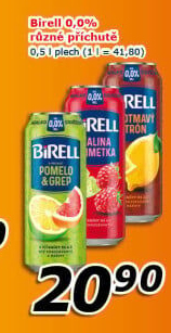 Nealkoholické pivo ochucené Birell