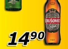 Pivo světlý ležák Královský 12° Krušovice
