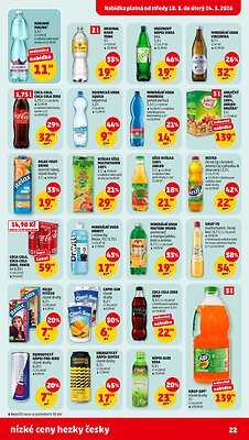 akční leták Penny Market 18.3.2026-24.3.2026