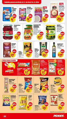 akční leták Penny Market 18.3.2026-24.3.2026