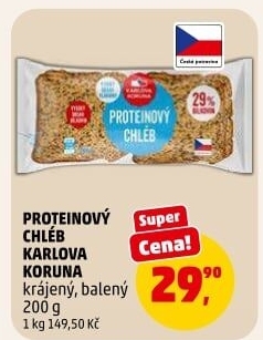Chléb proteinový Karlova Koruna