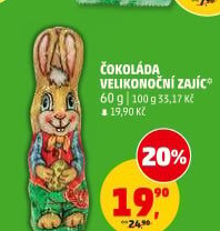 Čokoládový zajíc