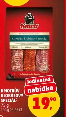 Kmotrův klobásový speciál Kmotr