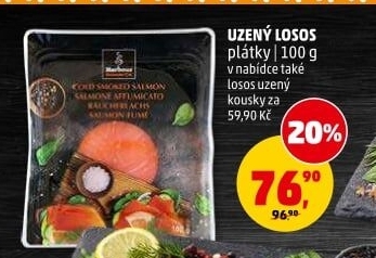Losos uzený Harbour Salmon Co.