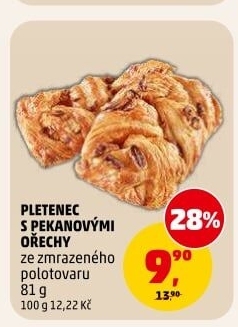 Pletenec plněný