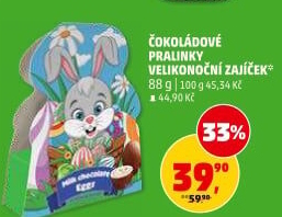 Pralinky velikonoční