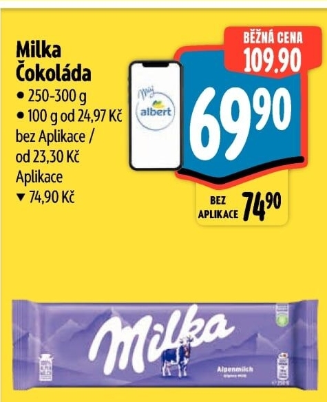 Čokoláda Milka