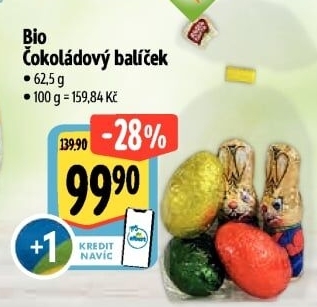 Čokoládový balíček bio Rosengarten