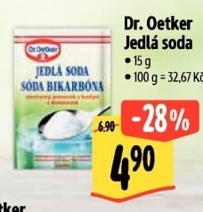 Jedlá soda Dr. Oetker