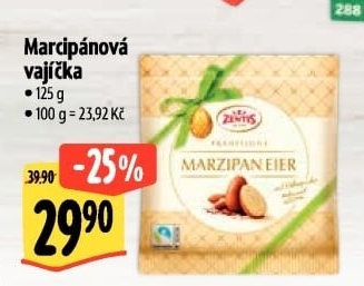 Marcipánová vajíčka Zentis