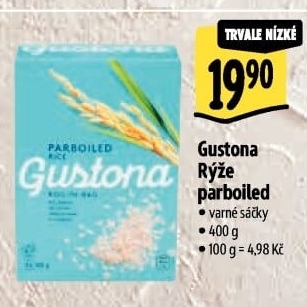 Rýže parboiled Gustona