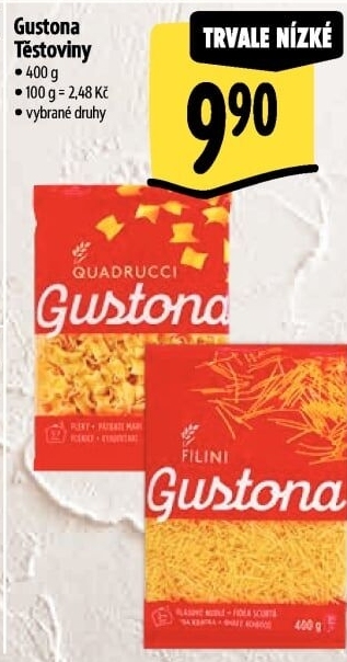 Těstoviny Gustona