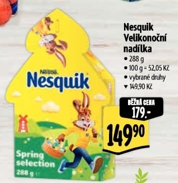 Velikonoční nadílka Nesquik Nestlé